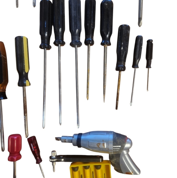 Vintage Screwdriver Set Pro America Stanley Husky Spec Tools Allen Wrenches - Picture 6 of 7